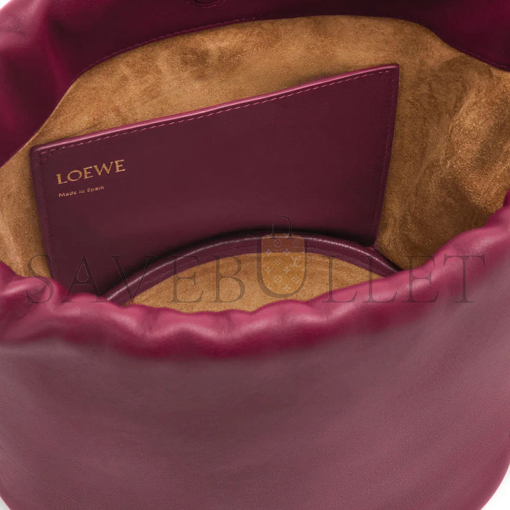 l*ew* flamenco purse bucket in mellow nappa lambskin a411fpbx02-1048 (32*24*17cm)